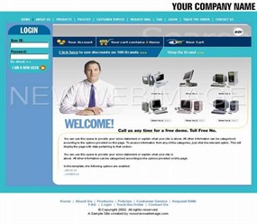 经典电脑主机模板